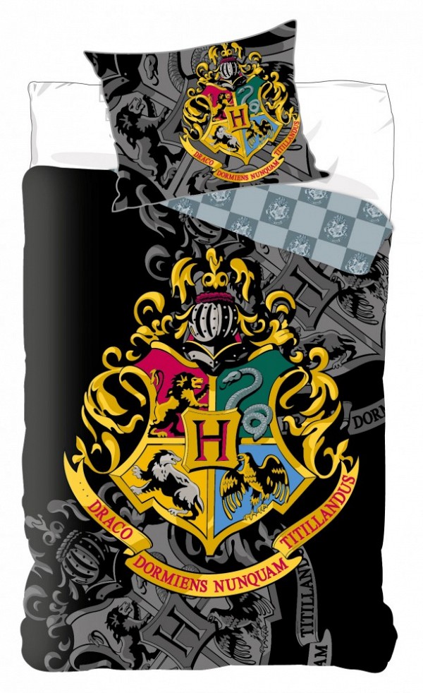 Harry Potter Crest bedding set 140×200cm, 70×90 cm