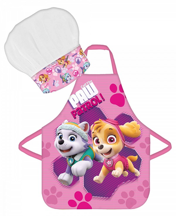 Paw Patrol Call childrens apron 2-piece set