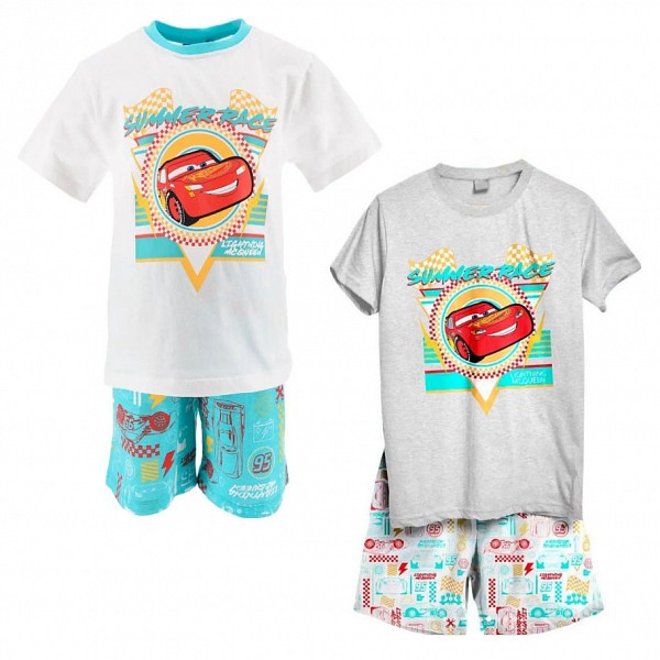 Disney Cars childrens short pajamas 3-8 years