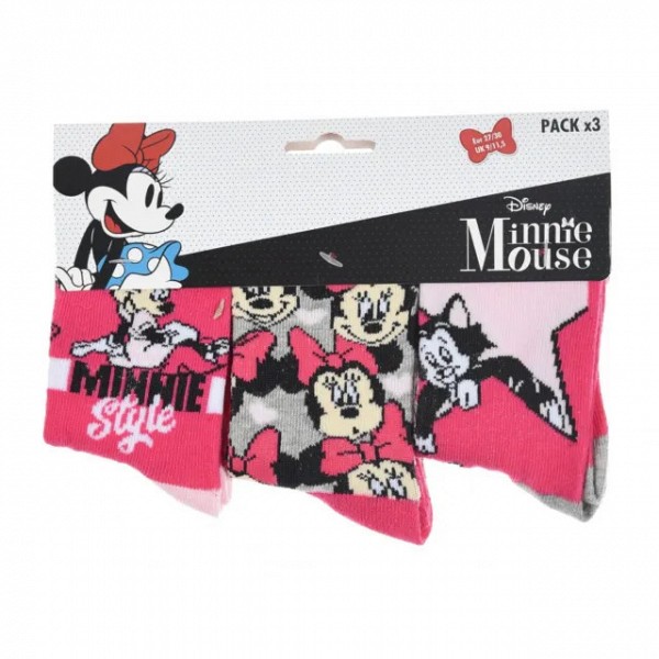 Disney Minnie  childrens socks 23-34