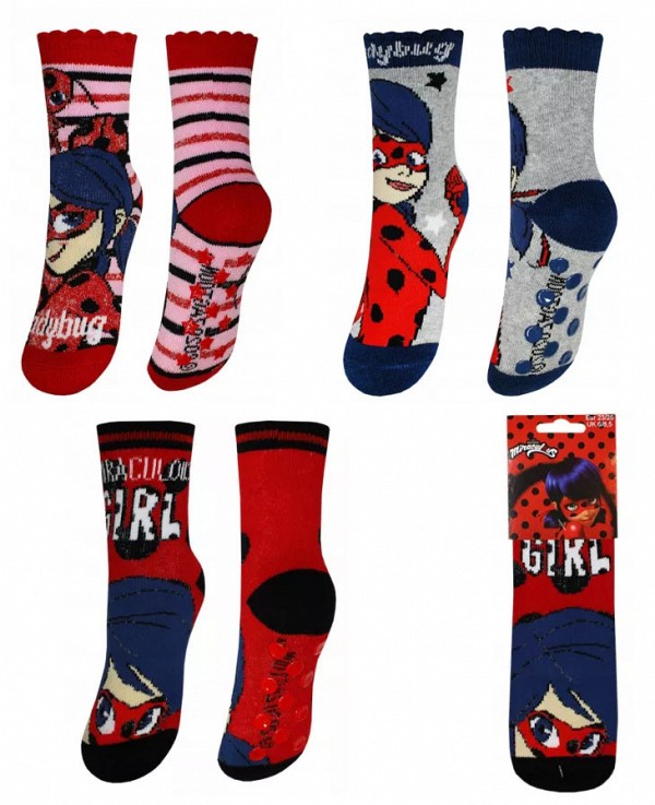 Miraculous Ladybug Childrens thick anti-slip socks 23-34