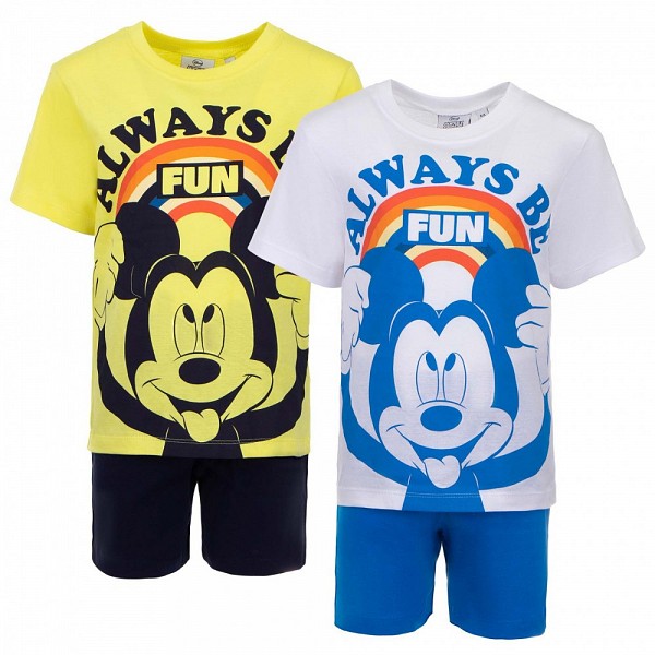 Disney Mickey  childrens short pajamas 3-8 years