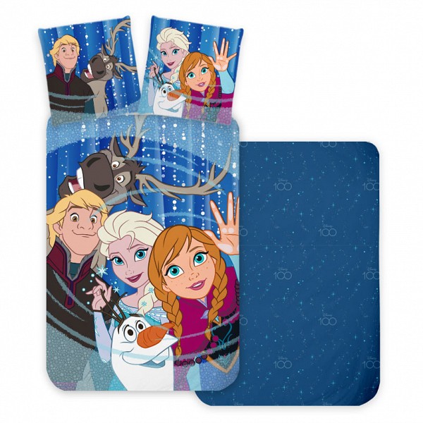 Disney Frozen Friends childrens bedding set 100×135 cm, 40×60 cm