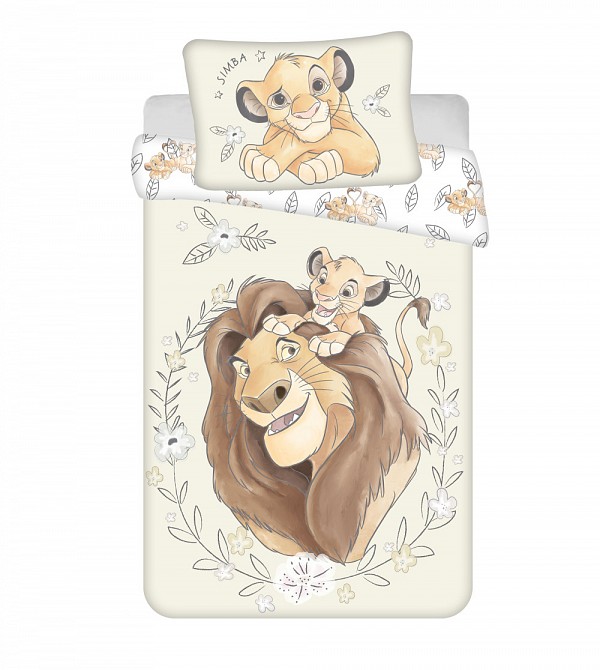 Disney The Lion King Simba  childrens bedding set 100×135 cm, 40×60 cm