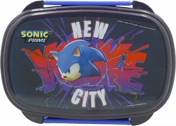 Sonic the Hedgehog Get Me Sonic the Hedgehog Sandwich Box + Cutlery Set