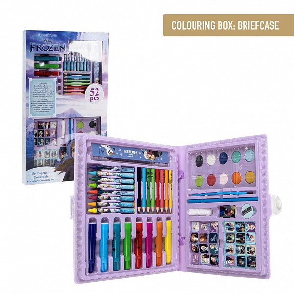 Disney Frozen Seek Adventure stationery set in briefcase