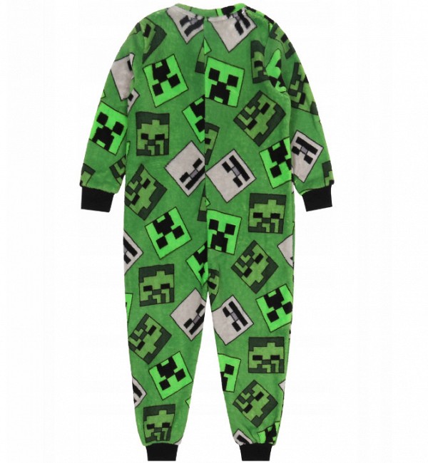 Minecraft childrens long pajamas, overalls 3/4 years
