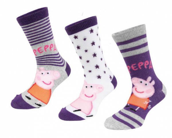 Peppa Pig childrens socks 31/34