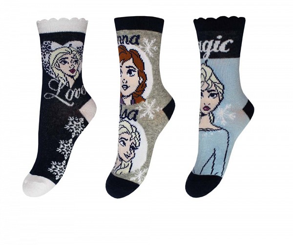 Disney Frozen childrens socks 31/34
