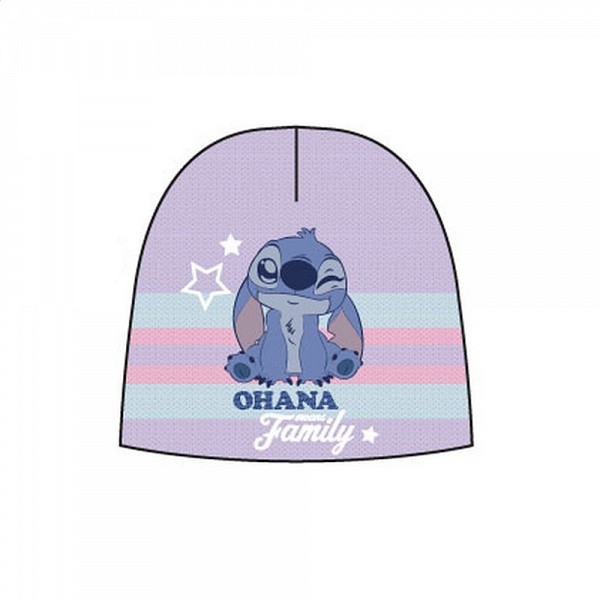 Disney Lilo and Stitch Ohana Purple baby hat 50 cm