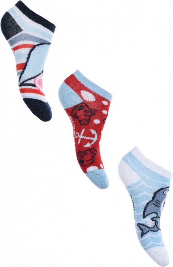 Peppa Pig Sea childrens no-show socks 31/34