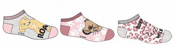 Disney The Lion King kids hidden socks 31/34
