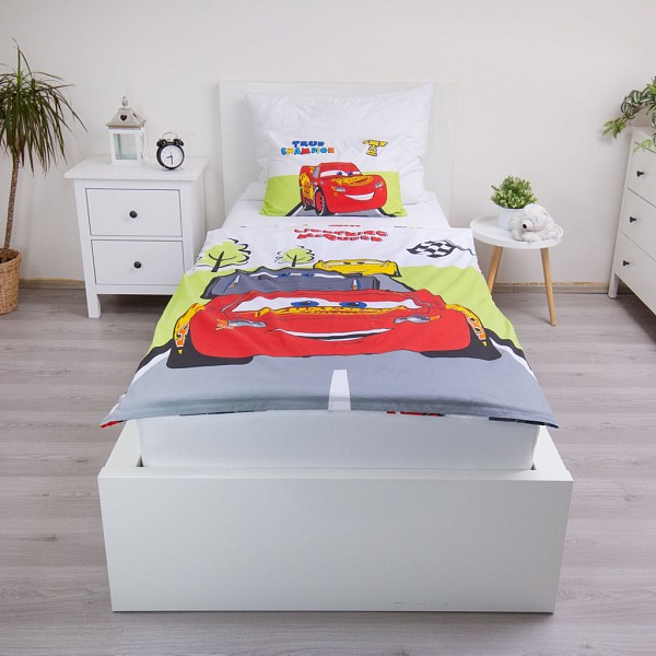 Disney Cars Champion childrens nursery bedding set 100×135 cm, 40×60 cm
