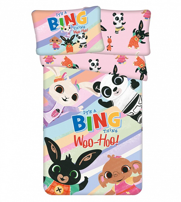 Bing Its a Thing childrens bedding set 100×135cm, 40×60 cm