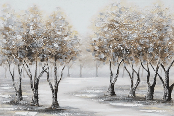 Πίνακας Σε Καμβά Δέντρα μέσα στη φύση 60x90