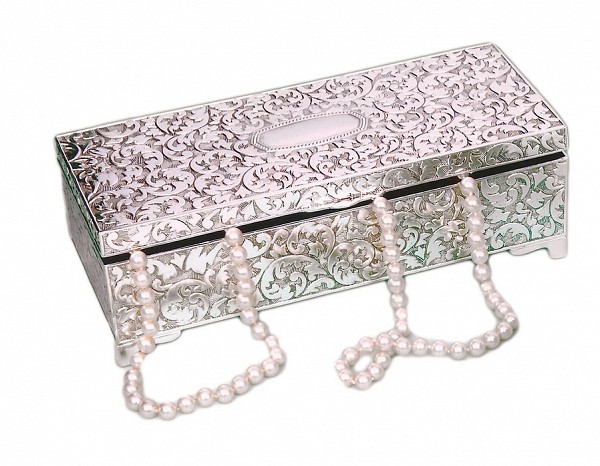 Μπιζουτιέρα Επάργυρη Ορθογώνια 104HQ18599