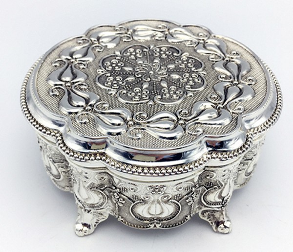 Μπιζουτιέρα Επάργυρη Στρογγυλή 104HQ22793