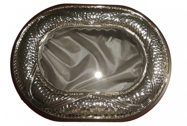 Στεφανοθήκη οβάλ σφυρήλατη