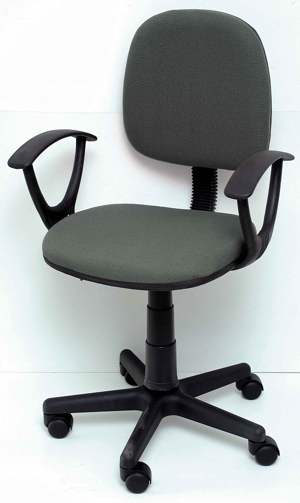 VELCO Pro Systems ΚΑΡΕΚΛΑ ΓΡΑΦΕΙΟΥ ΠΑΙΔΙΚΗ ΓΚΡΙ  ΜΕ ΜΠΡΑΤΣΑ -ΔΙΑΣΤΑΣΕΙΣ: 57x47x81/92cm