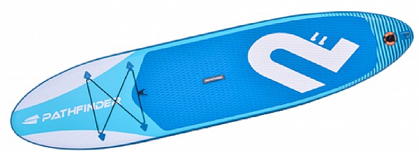 PATHFINDER ΣΑΝΙΔΑ SUP SUPER LIGHT P11  ΓΑΛΑΖΙΟ 335x76x15cm ΜΕ ΜΟΝΟ ΠΤΕΡΥΓΙΟ