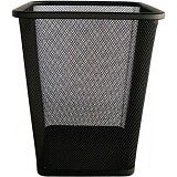 ΚΑΛΑΘΙ ΑΧΡΗΣΤΩΝ 16lt ΤΕΤΡΑΓΩΝΟ ΜΑΥΡΟ