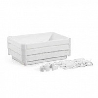 ΡΑΦΙΕΡΑ ΠΛΑΣΤΙΚΗ ΤΕΤΡΑΠΛΗ ΑΣΠΡΗ 35,5x23x100εκ.ANKOR