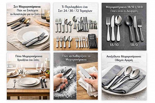 Σετ Μαχαιροπήρουνα: Πώς να Επιλέξετε το Κατάλληλο για το Σπίτι σας