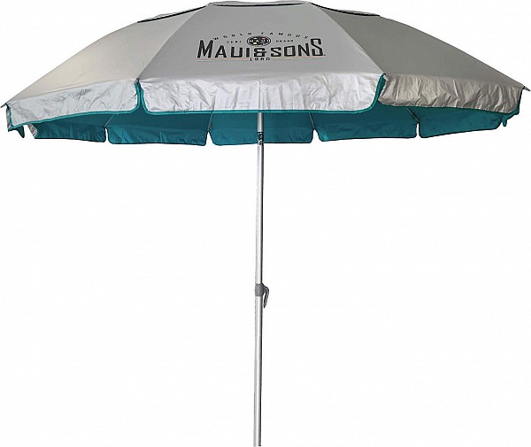 Maui & Sons Ομπρέλα Θαλάσσης XL 2.20m Τυρκουάζ 1560 (SO-1567)