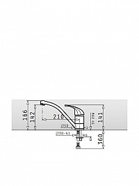 Pyramis Essential Modo Μπαταρία Κουζίνας Πάγκου Μπεζ
