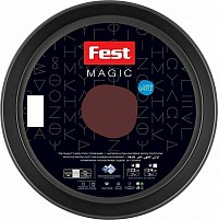 Fest Magic Ταψί Στρογγυλό Αλουμινίου με Αντικολλητική Επίστρωση 34cm 0061184