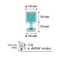 Clouds Green κομοδίνου φωτιστικό (41411H)