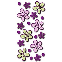 Little Flowers αφρώδη αυτοκόλλητα τοίχου S (59503)