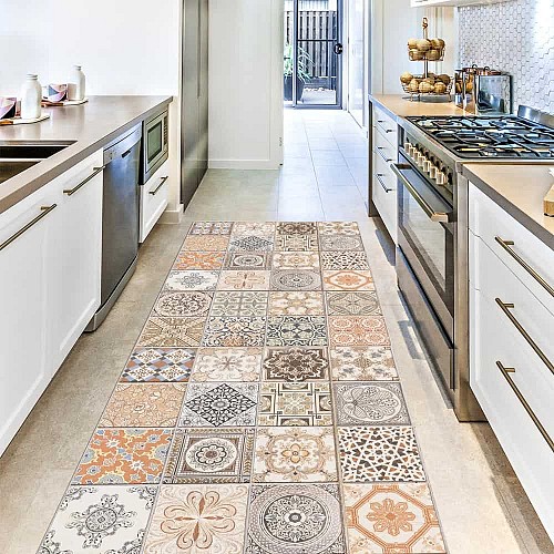 Persian Tiles - L διάδρομος βινυλίου (83126)