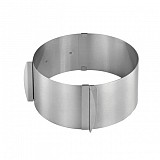 ΤΣΕΡΚΙ INOX ΣΤΡΟΓΓΥΛΟ ΕΠΕΚΤΕΙΝΟΜΕΝΟ 16-30x7,5εκ.ANKOR