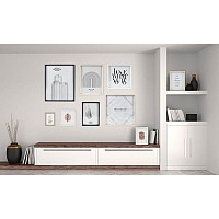 ΚΟΡΝΙΖΑ ΞΥΛΙΝΗ 20x25εκ.ΓΚΡΙ ANKOR