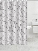 ΚΟΥΡΤΙΝΑ ΠΟΛΥΕΣΤΕΡΙΚΗ 220x180εκ 90gsm ΜΕ 12 ΚΡΙΚΟΥΣ ΜΑΡΜΑΡΟ ANKOR