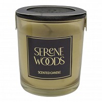 ΑΡΩΜΑΤΙΚΟ ΚΕΡΙ SERENE WOODS ΣΕ ΓΥΑΛΙΝΟ ΔΟΧΕΙΟ ΜΕ ΚΑΠΑΚΙ 7x7x7,8εκ. ANKOR
