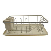 ΠΙΑΤΟΘΗΚΗ ΜΕΤΑΛΛΙΚΗ ΜΠΕΖ ΜΑΤ 43x32x14,5εκ.ANKOR