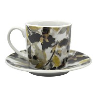 ΣΕΤ ΦΛΥΤΖΑΝΙΑ ΚΑΦΕ ΠΟΡΣΕΛΑΝΙΝΑ 110ml ΜΑΥΡΑ ΧΡΥΣΑ ΛΟΥΛΟΥΔΙΑ ANKOR