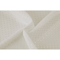 ΚΟΥΡΤΙΝΑ ΠΟΛΥΕΣΤΕΡΙΚΗ 180x200εκ 115gsm ΜΕ 12 ΚΡΙΚΟΥΣ ΣΕ ΜΠΕΖ ΧΡΩΜΑ ANKOR
