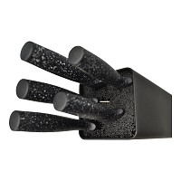 ΣΕΤ 5 ΜΑΧΑΙΡΙΑ ΜΕ ΕΠΙΤΡΑΠΕΖΙΑ ΒΑΣΗ ΣΕ ΜΑΥΡΟ ΧΡΩΜΑ ANKOR