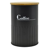 ΒΑΖΟ ΜΕΤΑΛΛΙΚΟ ΜΑΥΡΟ Coffee ΜΕ ΜΠΑΜΠΟΥ ΚΑΠΑΚΙ 9,5x9,5x13εκ.ANKOR