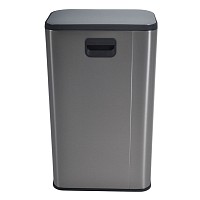 ΚΑΔΟΣ ΑΠΟΡΡΙΜΑΤΩΝ SOUL 30L SOFT CLOSE FINGER PRINT PROOF INOX ΜΑΤ ANKOR  837519