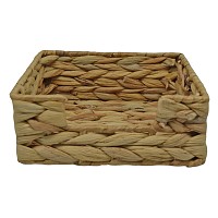 ΧΑΡΤΟΠΕΤΣΕΤΟΘΗΚΗ ΨΑΘΙΝΗ ΣΕ ΦΥΣΙΚΟ ΧΡΩΜΑ 18x18x7εκ. ANKOR