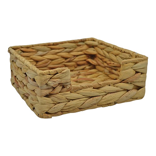 ΧΑΡΤΟΠΕΤΣΕΤΟΘΗΚΗ ΨΑΘΙΝΗ ΣΕ ΦΥΣΙΚΟ ΧΡΩΜΑ 18x18x7εκ. ANKOR