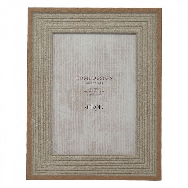 ΚΟΡΝΙΖΑ ΠΛΑΣΤΙΚΗ 13x18εκ. ΣΕ ΚΑΦΕ ΧΡΩΜΑ ΜΕ ΞΥΛΙΝΗ ΟΨΗ ANKOR