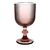 ΣΕΤ 6 ΤΜΧ ΠΟΤΗΡΙΑ ΓΥΑΛΙΝΑ  ΚΟΛΟΝΑΤΑ 350ml ΣΕ ΜΩΒ ΧΡΩΜΑ ANKOR