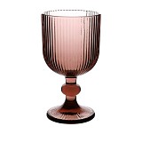 ΣΕΤ 6 ΤΜΧ ΠΟΤΗΡΙΑ ΓΥΑΛΙΝΑ  ΚΟΛΟΝΑΤΑ 235ml ΣΕ ΜΩΒ ΧΡΩΜΑ ANKOR