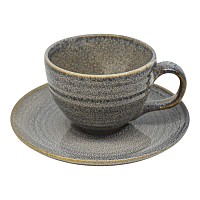 ΣΕΤ 6 ΦΛΥΤΖΑΝΙΑ ΚΑΦΕ  ΚΕΡΑΜΙΚΑ 160ml ΣΕ ΓΚΡΙ ΧΡΩΜΑ ANKOR  847792