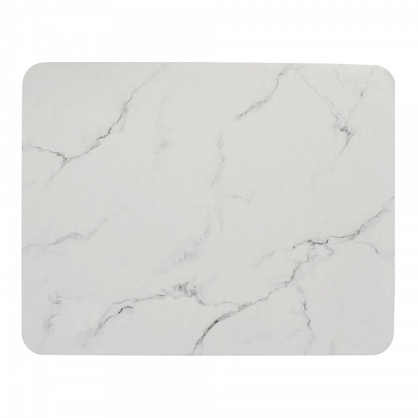 ΠΑΤΑΚΙ ΑΠΟ ΔΙΑΤΟΜΙΤΗ ΑΣΠΡΟ ΜΕ ΣΧΕΔΙΟ ΕΦΕ ΜΑΡΜΑΡΟ 45x35εκ. ANKOR  847440